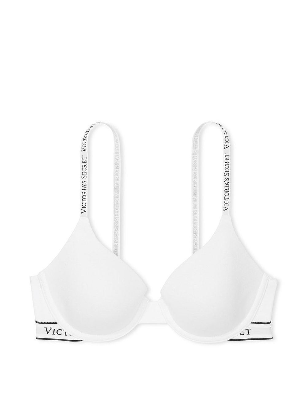 Victoria's Secret White Everyday Bra with Logo Straps